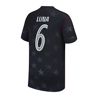 Maillot réplique Nike Diego Luna bleu USMNT extérieur 2026/27 pour jeunes