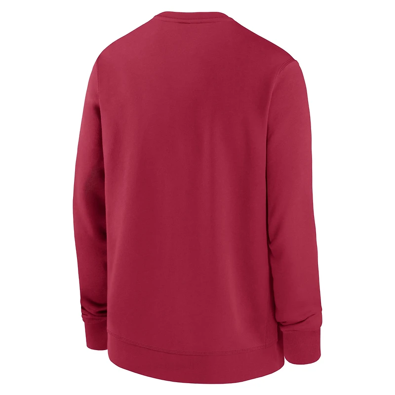Sweat-shirt à enfiler Nike USMNT Club rouge pour jeune