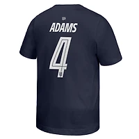 Youth Nike Tyler Adams Navy USMNT Away Player Name & Number T-Shirt