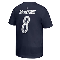 Youth Nike Weston McKennie Navy USMNT Away Player Name & Number T-Shirt