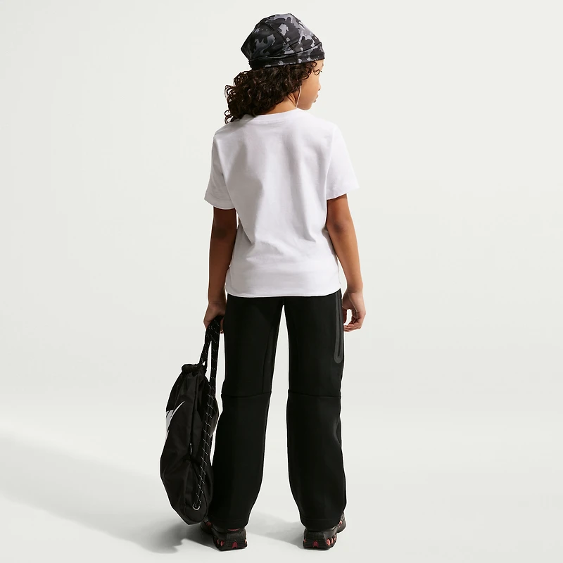 T-shirt Nike blanc pour jeunes avec écusson de l'équipe nationale américaine