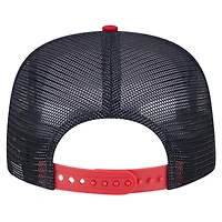 Casquette Snapback USWNT Throwback Golfer New Era pour hommes bleu marine