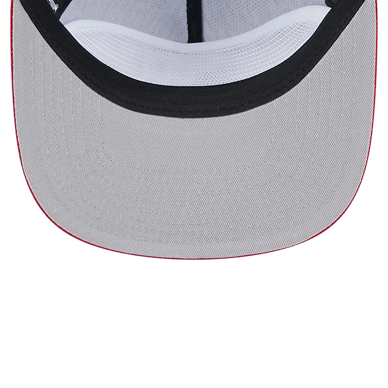 Casquette Snapback USWNT Throwback Golfer New Era pour hommes bleu marine