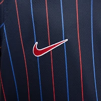 Maillot de stade extérieur Nike bleu marine USWNT 2025 pour enfant d'âge préscolaire