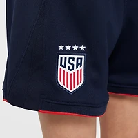 Maillot de stade extérieur Nike bleu marine USWNT 2025 pour enfant d'âge préscolaire