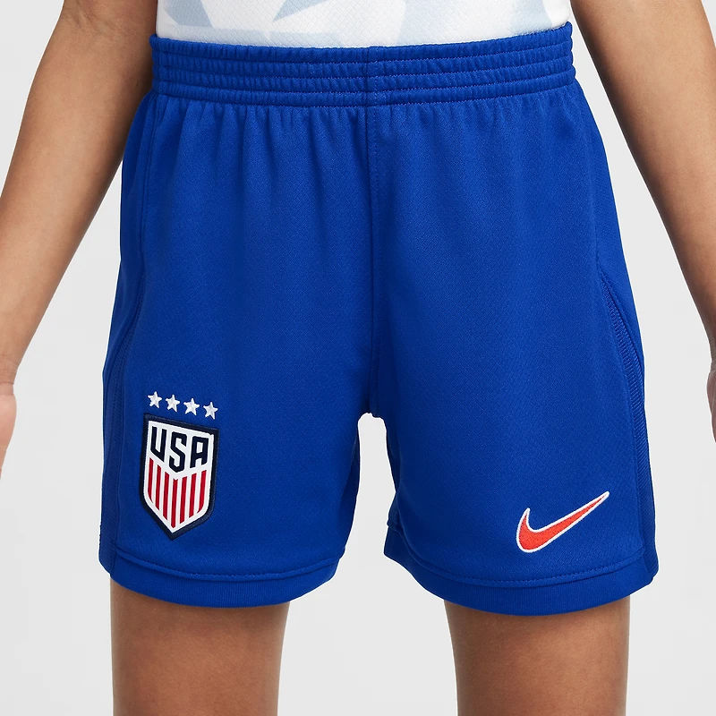 Maillot de stade Nike blanc USWNT 2025 pour enfant d'âge préscolaire