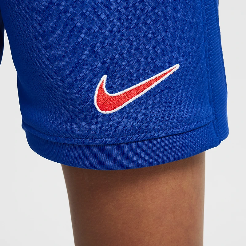 Maillot de stade Nike blanc USWNT 2025 pour enfant d'âge préscolaire