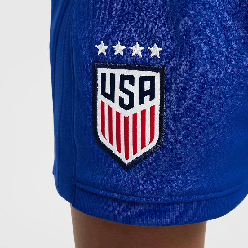 Maillot de stade Nike blanc USWNT 2025 pour enfant d'âge préscolaire