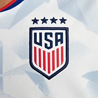 Maillot de stade Nike blanc USWNT 2025 pour enfant d'âge préscolaire