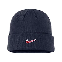 Bonnet unisexe Nike bleu marine USWNT Terra à revers