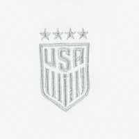 Sweat-shirt ras du cou en éponge de luxe pour femme V110850 USWoSoc 001 US Soccer LVE S25 SWTLADCRW 00US03E10147V02002UWHITE0