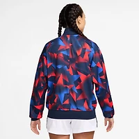 Veste Nike Navy USWNT 2025 Academy Pro Anthem Performance entièrement zippée pour femme