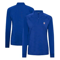 Pull-over à fermeture éclair quart de tour Levelwear Royal USWNT Amethyst pour femme