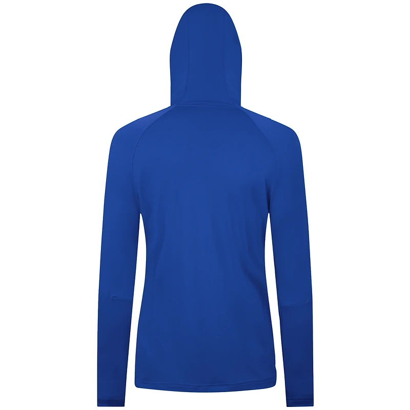 Sweat à capuche zippé quart de tour Levelwear Royal USWNT Raven pour femme