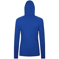 Sweat à capuche zippé quart de tour Levelwear Royal USWNT Raven pour femme