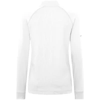 Pull-over USWNT blanc améthyste à fermeture éclair quart de tour pour femme Levelwear