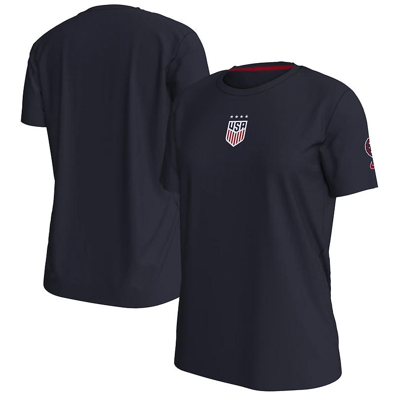Women's Nike Navy USWNT Crest T-Shirt