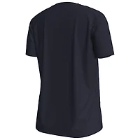 T-shirt Nike bleu marine USWNT Crest pour femme