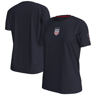 Women's Nike Navy USWNT Crest T-Shirt