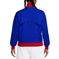 Veste entièrement zippée Nike Royal USWNT 2024 Strike Anthem pour femme