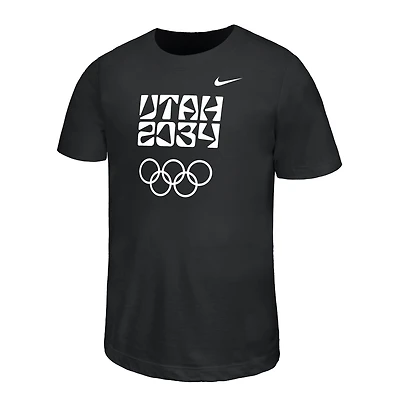 T-shirt Nike Utah 2034 noir pour jeunes