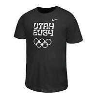 T-shirt Nike Utah 2034 noir pour jeunes