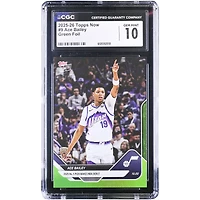 Ace Bailey Utah Jazz 2025-26 Topps Now '25 No. 5 Pick Makes NBA Debut #9 #/99 CGC Authenticated 10 Rookie Card