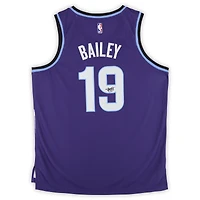 Ace Bailey Utah Jazz Autographed Purple Nike Icon Edition Swingman Jersey