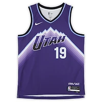 Ace Bailey Utah Jazz Autographed Purple Nike Icon Edition Swingman Jersey