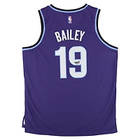Ace Bailey Utah Jazz Autographed Purple Nike Icon Edition Swingman Jersey  