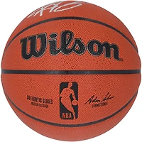 Ballon de basket-ball intérieur/extérieur Wilson Authentic Series autographié par Ace Bailey, Utah Jazz
