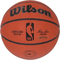 Ballon de basket-ball intérieur/extérieur Wilson Authentic Series autographié par Ace Bailey, Utah Jazz