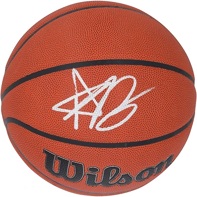 Ballon de basket-ball intérieur/extérieur Wilson Authentic Series autographié par Ace Bailey, Utah Jazz
