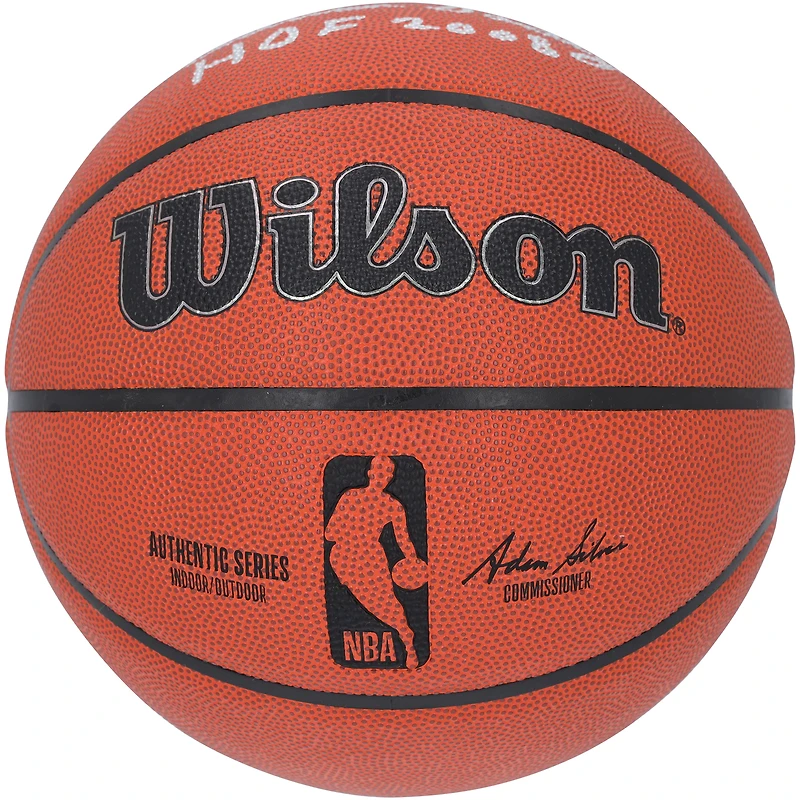 Adrian Dantley Utah Jazz Autographed Wilson Authentic Series Indoor/Outdoor Basketball with "HOF 2008" Inscription