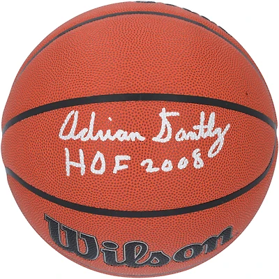 Adrian Dantley Utah Jazz Autographed Wilson Authentic Series Indoor/Outdoor Basketball with "HOF 2008" Inscription