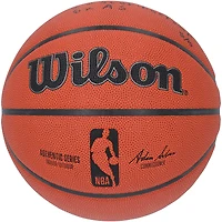 Adrian Dantley Utah Jazz Autographed Wilson Authentic Series Indoor/Outdoor Basketball with Multiple Inscriptions