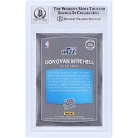 Donovan Mitchell Utah Jazz Autographed 2017-18 Panini Donruss Optic #188 Beckett Fanatics Witnessed Authenticated 10 Rookie Card