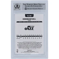 Donovan Mitchell Utah Jazz Autographed 2017-18 Panini Hoops Yellow Ink #263 Beckett Fanatics Witnessed Authenticated 9/10 Rookie Card