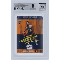 Donovan Mitchell Utah Jazz Autographed 2017-18 Panini Hoops Yellow Ink #263 Beckett Fanatics Witnessed Authenticated 9/10 Rookie Card