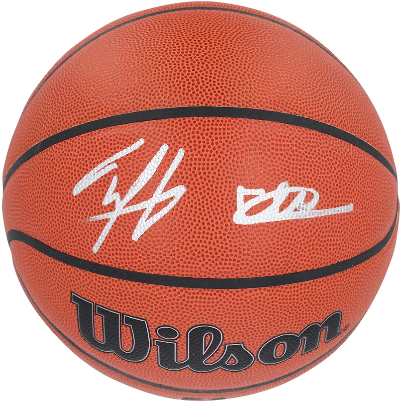 Isaiah Collier & Taylor Hendricks Utah Jazz Autographed Wilson Authentic Series Indoor/Outdoor Basketball