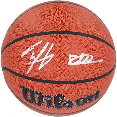 Isaiah Collier & Taylor Hendricks Utah Jazz Autographed Wilson Authentic Series Indoor/Outdoor Basketball
