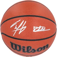 Isaiah Collier & Taylor Hendricks Utah Jazz Autographed Wilson Authentic Series Indoor/Outdoor Basketball