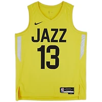 Isaiah Collier Utah Jazz Autographed Nike Gold Icon Swingman Jersey