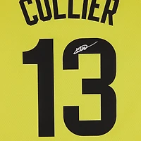 Isaiah Collier Utah Jazz Autographed Nike Gold Icon Swingman Jersey