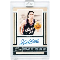 John Stockton Utah Jazz Autographed 2024-25 Panini One and One Day One #DOS-STC #35/35 Card
