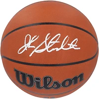 Ballon de basket officiel Wilson autographié par John Stockton Utah Jazz