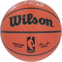 Karl Malone Utah Jazz Autographed Wilson Authentic Series Indoor/Outdoor Basketball
