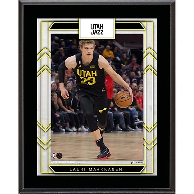 Lauri Markkanen Utah Jazz 10.5" x 13" Sublimated Player Plaque