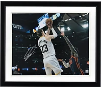 Lauri Markkanen Utah Jazz Autographed 16" x 20" Shooting vs. New York Knicks Photograph