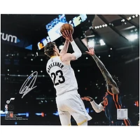 Lauri Markkanen Utah Jazz Autographed 8' x 10" Shooting vs. New York Knicks Photograph